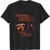 Chasing Bubbles Is My Cardio! T-shirt Dragon Ball Z pour hommes