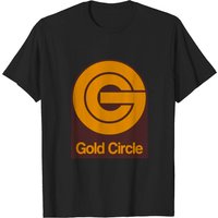 Gold Circle Men's T-Shirt - Black — Mens T Shirts