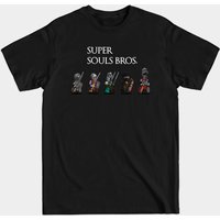 Super Souls Bros. Dark Souls Men's T-Shirt — Mens T Shirts