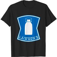 T-shirt noir pour homme Lawson's Dairy