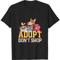 T-shirt Adopt Dont Shop Funny Animal Rescue Foster pour hommes — T-shirts pour hommes