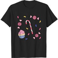 T-shirt Noir pour Hommes Candy Shop