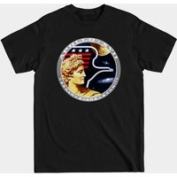 T-shirt avec écusson de la mission Apollo 17 pour hommes