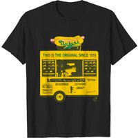 T-shirt pour hommes Nathan's New York Hot Dog Stand — T-shirts pour hommes