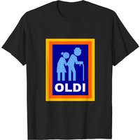 T-shirt pour hommes Oldi Supermarket en noir — T-shirts pour hommes