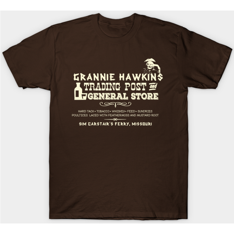 Grannie Hawkins Store The Outlaw Josey Wales Men's T-Shirt — Mens T Shirts