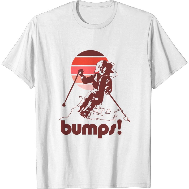 T-shirt Bumps! pour hommes - Ski — T-shirts pour hommes