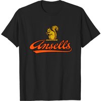 T-shirt Noir pour Hommes Ansells Brewery — T-shirts pour hommes