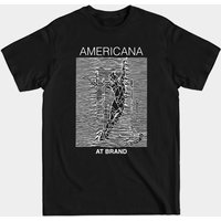T-shirt Indie Rock Americana At Brand pour hommes - Noir — T-shirts pour hommes