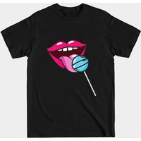 Lollipop Lips - T-shirt pour hommes Lollipop — T-shirts pour hommes