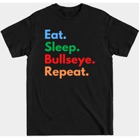 Eat. Sleep. Bullseye. Repeat. - T-shirt pour hommes Bullseye — T-shirts pour hommes