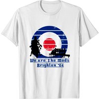 T-shirt We Are The Mods Brighton '64 Scooter RAF Roundel — T-shirts pour hommes