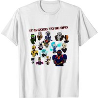 DC Villains Men's T-Shirt in Ash