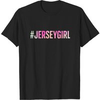 T-Shirt Jersey Girl pour Hommes - New Jersey - Noir — T-shirts pour hommes