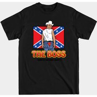 The Boss - T-shirt parodie Dukes of Hazzard/Springsteen pour hommes — T-shirts pour hommes