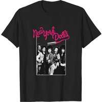 T-shirt Blanc pour Hommes New York Dolls — T-shirts pour hommes