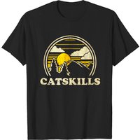 T-shirt Vintage de Randonnée Catskills New York NY pour Hommes — T-shirts pour hommes