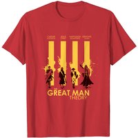 T-shirt pour hommes The Great Man Theory - Histoire — T-shirts pour hommes