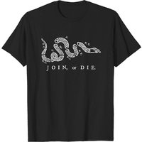 T-shirt pour hommes Join Or Die - Histoire — T-shirts pour hommes