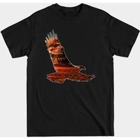 Native American Eagle Men's T-Shirt in Black — Mens T Shirts