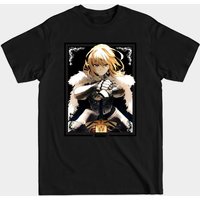 Fate Saber Men's T-Shirt in Black