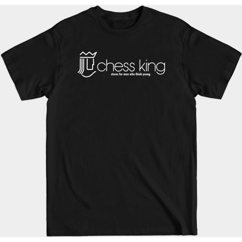 Chess King Men's T-Shirt in Black