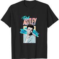 Rick Astley 80s Aesthetic Tribute T-Shirt for Men — Mens T Shirts
