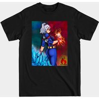 Shoto Todoroki Men's T-Shirt - Black — Mens T Shirts