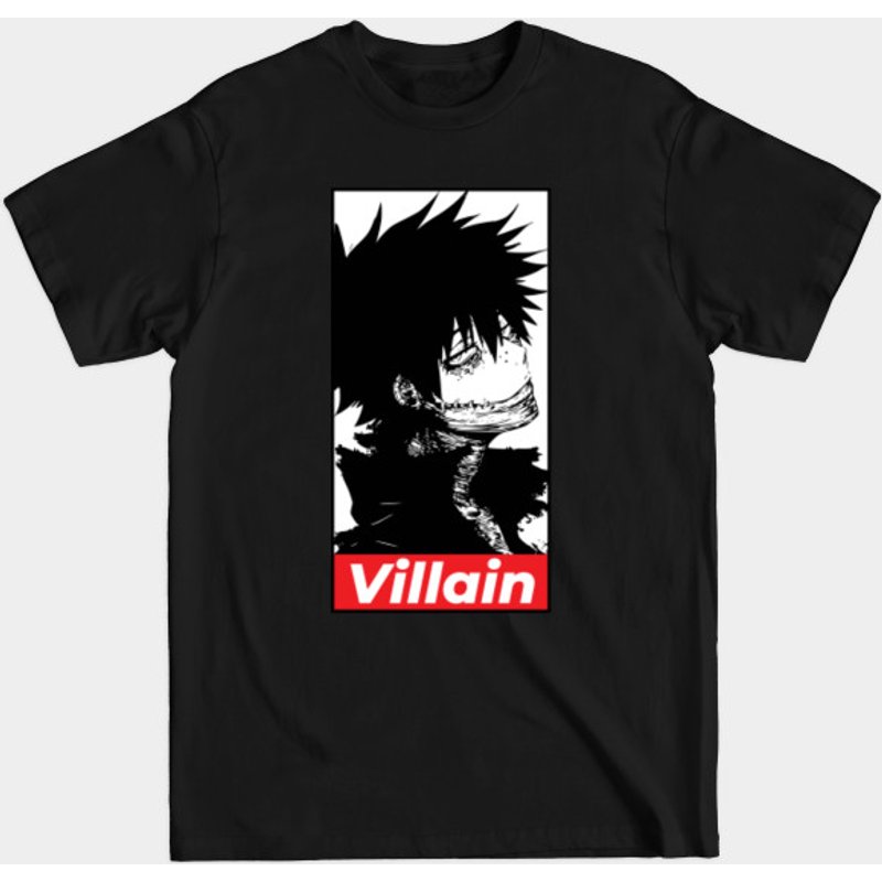 T-shirt pour hommes My Hero Academia Dabi en noir — T-shirts pour hommes