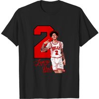 T-shirt pour hommes Lonzo - Bulls en noir — T-shirts pour hommes