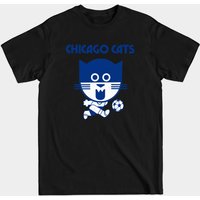 T-Shirt Defunct Chicago Cats Soccer 1975 pour hommes