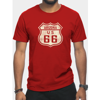 T-shirt pour hommes Arizona Route 66 — T-shirts pour hommes
