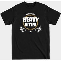 T-shirt pour hommes Powerlifting Heavy Hitter