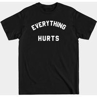 T-shirt pour hommes Everything Hurts Workout en noir