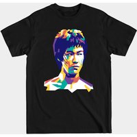 T-shirt Bruce Lee Limit Color pour hommes - Noir — T-shirts pour hommes