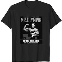T-shirt pour hommes Mr Olympia 1975 Arnold Schwarzenegger