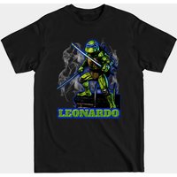 T-shirt TMNT Leonardo pour hommes - Noir — T-shirts pour hommes