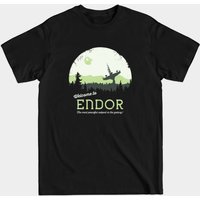 T-shirt pour hommes Welcome To Endor en noir