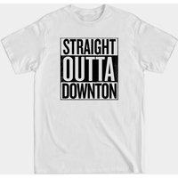 T-shirt pour hommes Straight Outta Downton Abbey — T-shirts pour hommes
