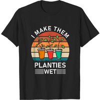 T-shirt pour hommes "I Make Them Planties Wet" - Jardinier — T-shirts pour hommes
