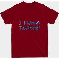 T-shirt pour hommes I Have A Boyfriend — T-shirts pour hommes