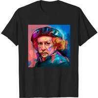 Rembrandt Van Rijn Men's T-Shirt in Black — Mens T Shirts