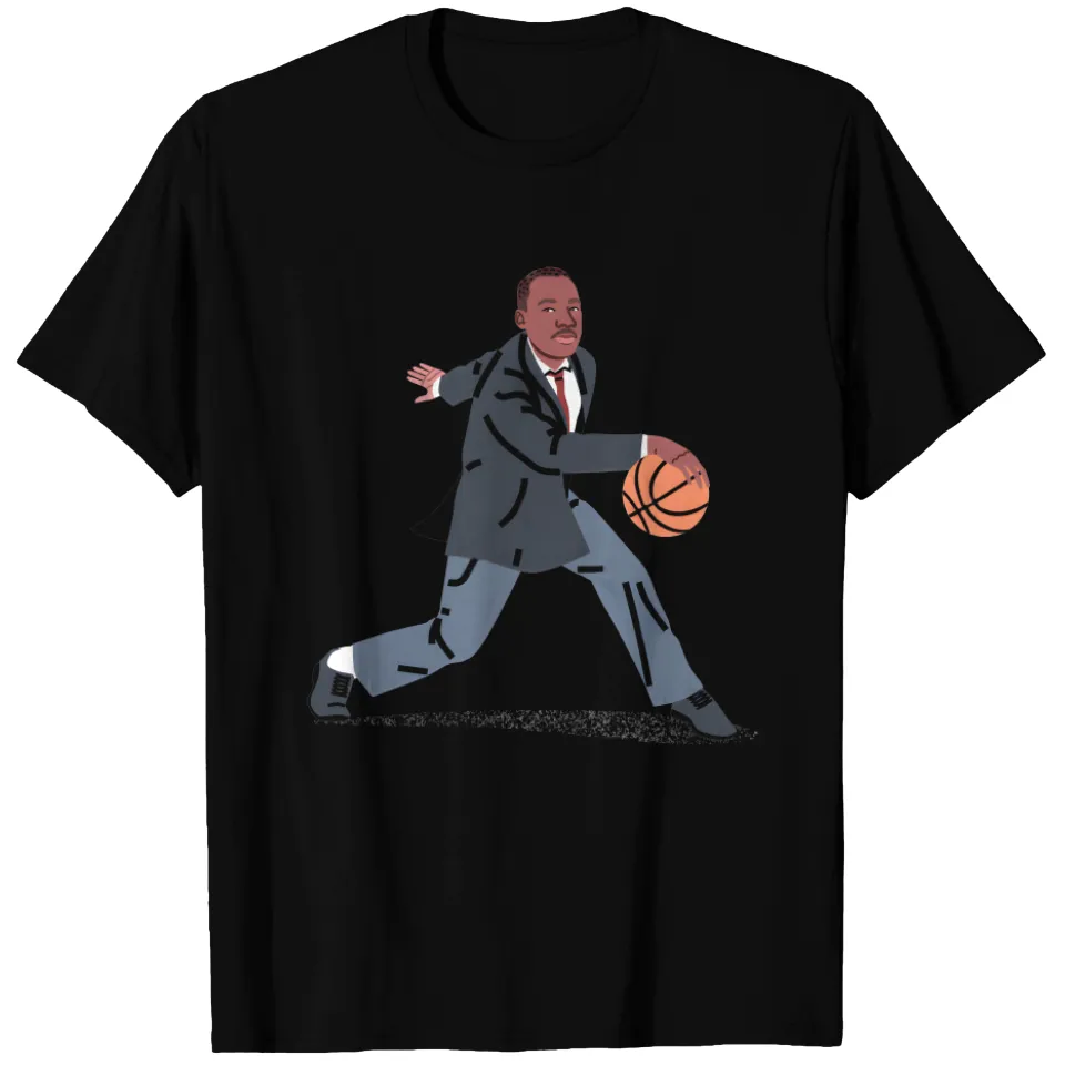 Balling Martin - Mlk - T-shirt pour hommes en noir — T-shirts pour hommes