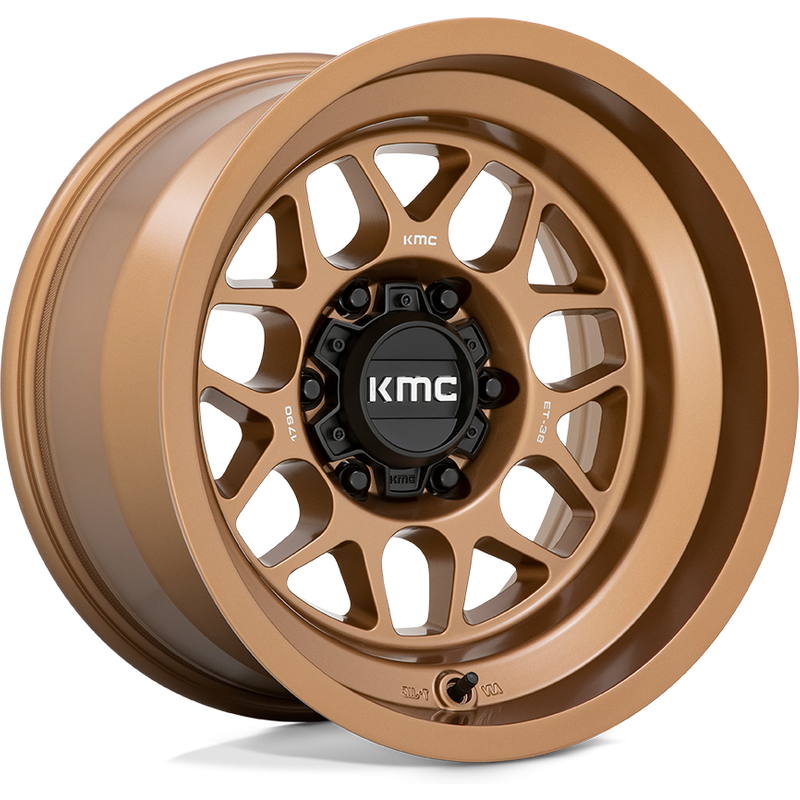 KMC Wheel KM725 Terra Bronze - 17x8.5 - 6x139.7 Bolt Pattern — Wheels & Rims
