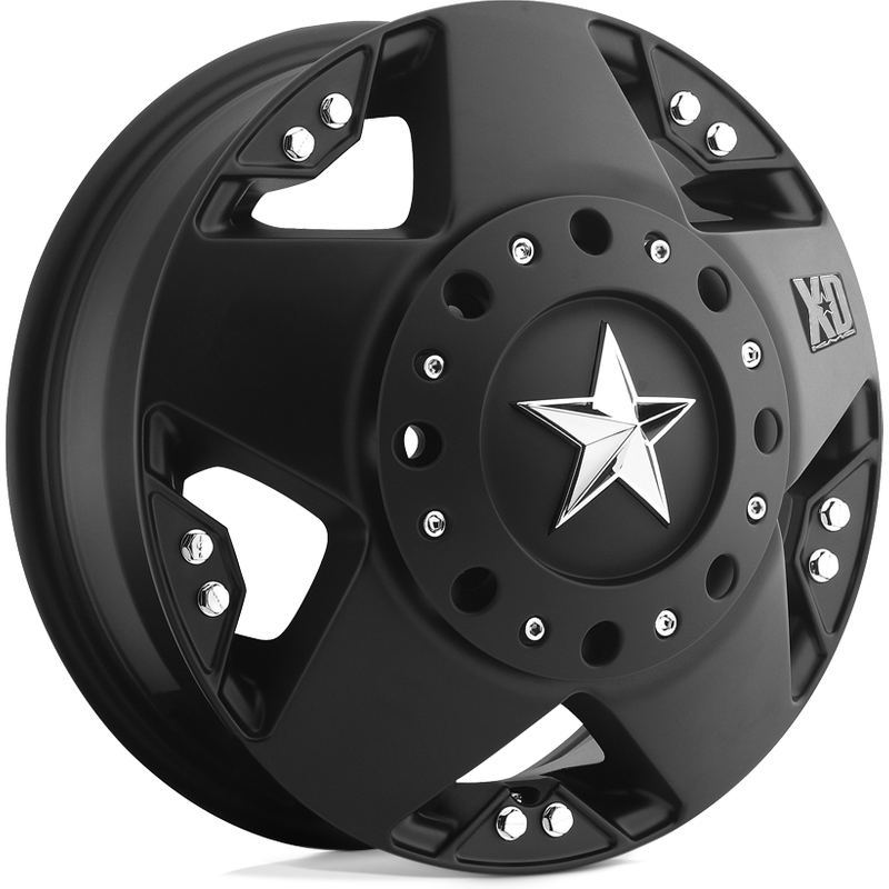 XD Series XD775 Rockstar Dually Matte Black Wheel 20x8.5 5x108 — Wheels & Rims