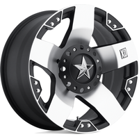 XD Series XD775 Rockstar Machined Face Wheel - 20x8.5 - 6x114.3 - 35 Offset — Wheels & Rims