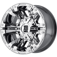 XD Series XD822 Monster II Chrome PVD Wheels - 18x9 - 5x114.3 — Wheels & Rims