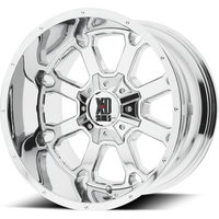 XD Series XD825 Buck 25 Chrome 20x9 Wheels - 6x120 Bolt Pattern