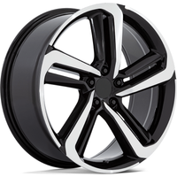 Performance Replicas PR216 Gloss Black Machined Wheels 20x8.5 — Wheels & Rims