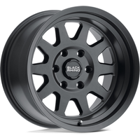 Black Rhino Stadium Matte Black Wheels - 16x8 - 5x114.3 -10 Offset